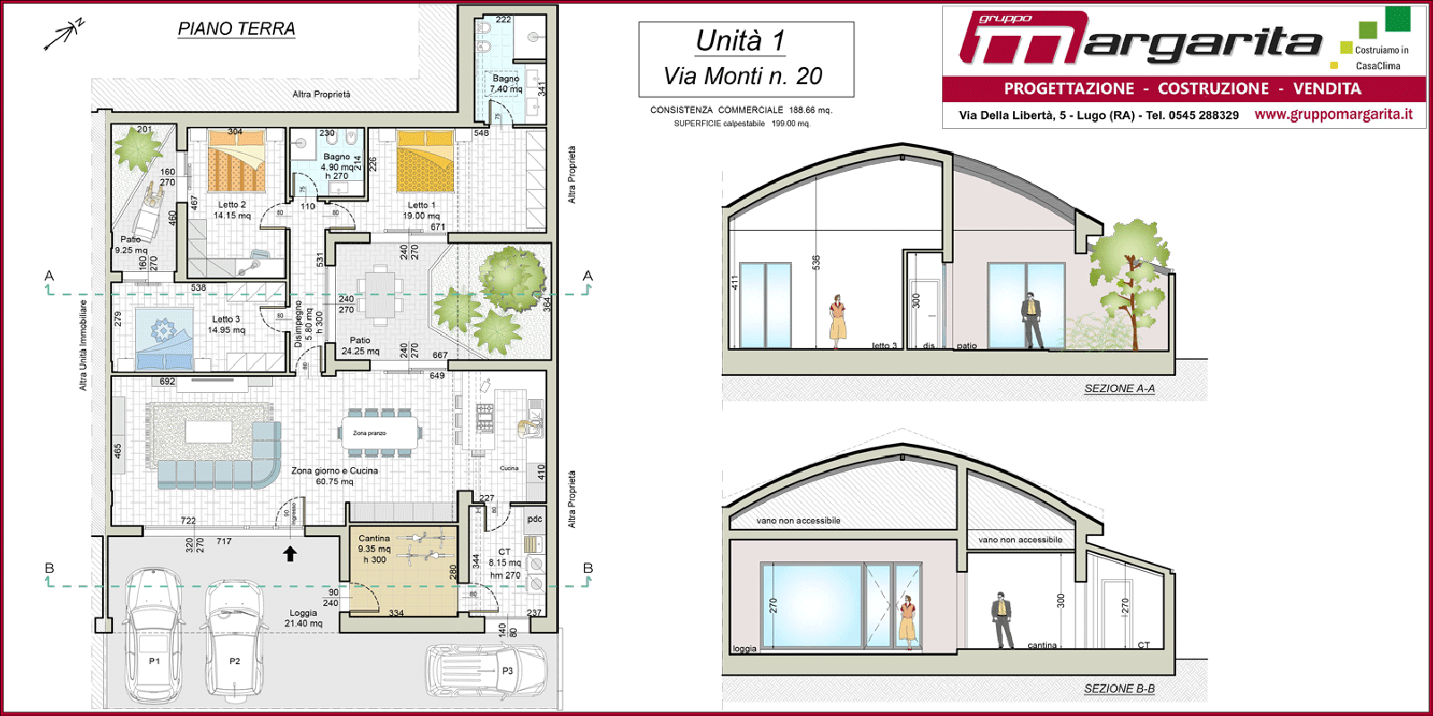 Via Monti n.20, Lugo, Ravenna, Italia 48022, 3 Stanze da Letto Stanze da Letto, ,2 BathroomsBathrooms,Villa,in Vendita,Via Monti n.20,1116