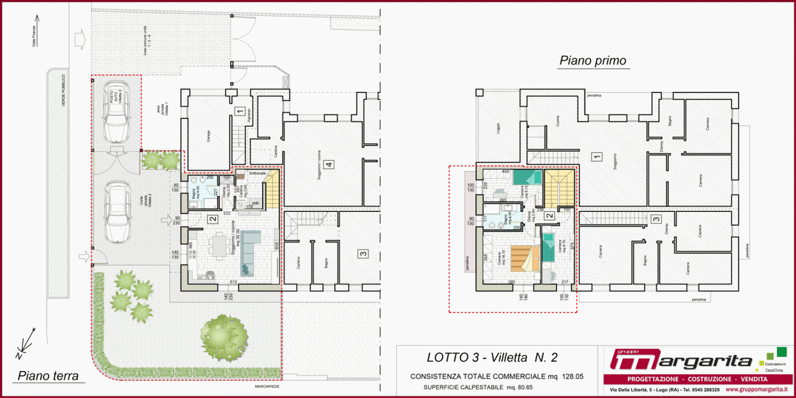 LOTTO 3 - villetta 2, CASTEL BOLOGNESE - Via Lughese, RA, Italia, 3 Stanze da Letto Stanze da Letto, ,2 BathroomsBathrooms,Villa,in Vendita,LOTTO 3 - villetta 2,1132