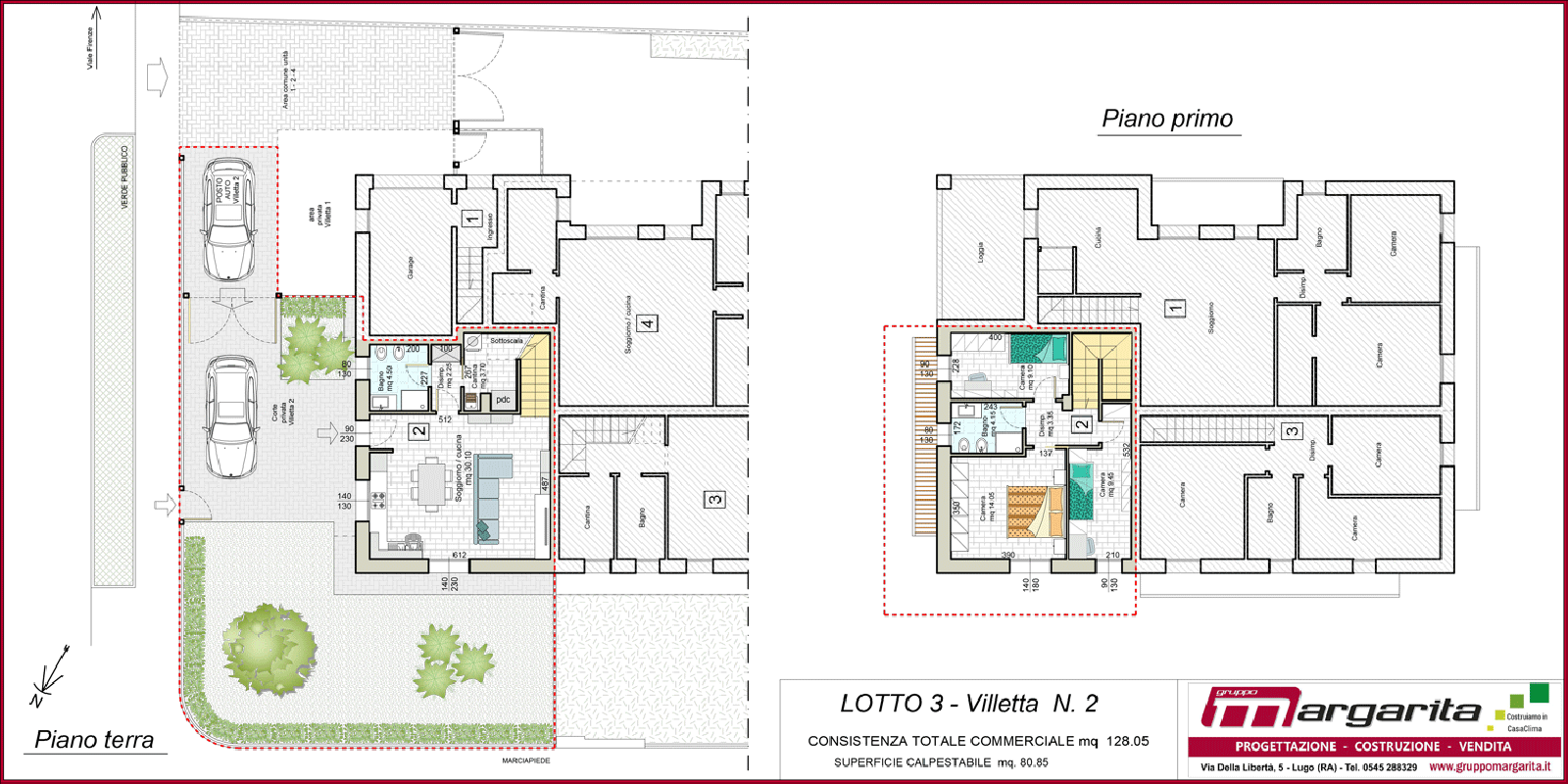 LOTTO 3 - villetta 2, CASTEL BOLOGNESE - Via Lughese, RA, Italia, 3 Stanze da Letto Stanze da Letto, ,2 BathroomsBathrooms,Villa,in Vendita,LOTTO 3 - villetta 2,1132