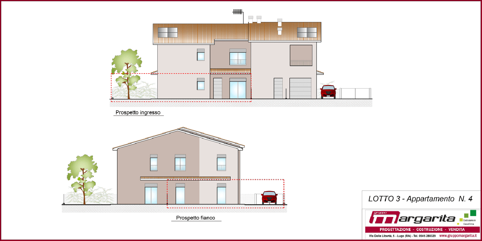LOTTO 3 - Appartamento 4, CASTEL BOLOGNESE - Via Lughese, RA, Italia, 2 Stanze da Letto Stanze da Letto, ,2 BathroomsBathrooms,Appartamento,in Vendita,LOTTO 3 - Appartamento 4,1133