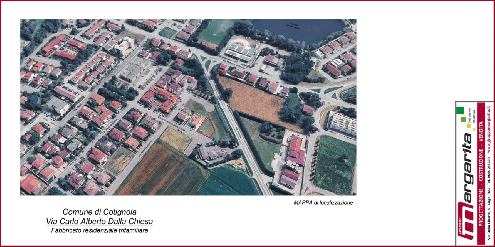 LOTTO 5 - via C. A. Dalla Chiesa, Cotignola, RA, Italia, 3 Stanze da Letto Stanze da Letto, ,2 BathroomsBathrooms,Villa,in Vendita,LOTTO 5 - via C. A. Dalla Chiesa,1140