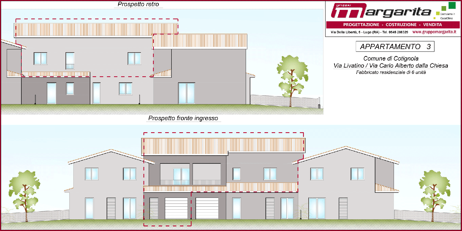 Via Livatino APPARTAMENTO 03, Cotignola, RA, Italia, 3 Stanze da Letto Stanze da Letto, ,2 BathroomsBathrooms,Appartamento,in Vendita,Via Livatino APPARTAMENTO 03,1144