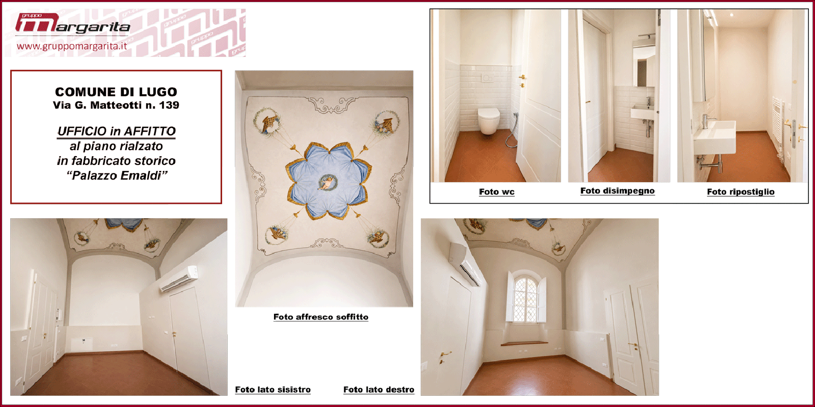 Via G. Matteotti, Lugo, RA, Italia 48022, 1 Camera da Letto Stanze da Letto, ,1 BagnoBathrooms,Ufficio,in Affitto,Via G. Matteotti,1149
